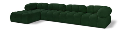 Ames - 5 Piece Fabric Modular Sectional