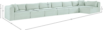 Shaggy - 7 Piece Modular Sectional