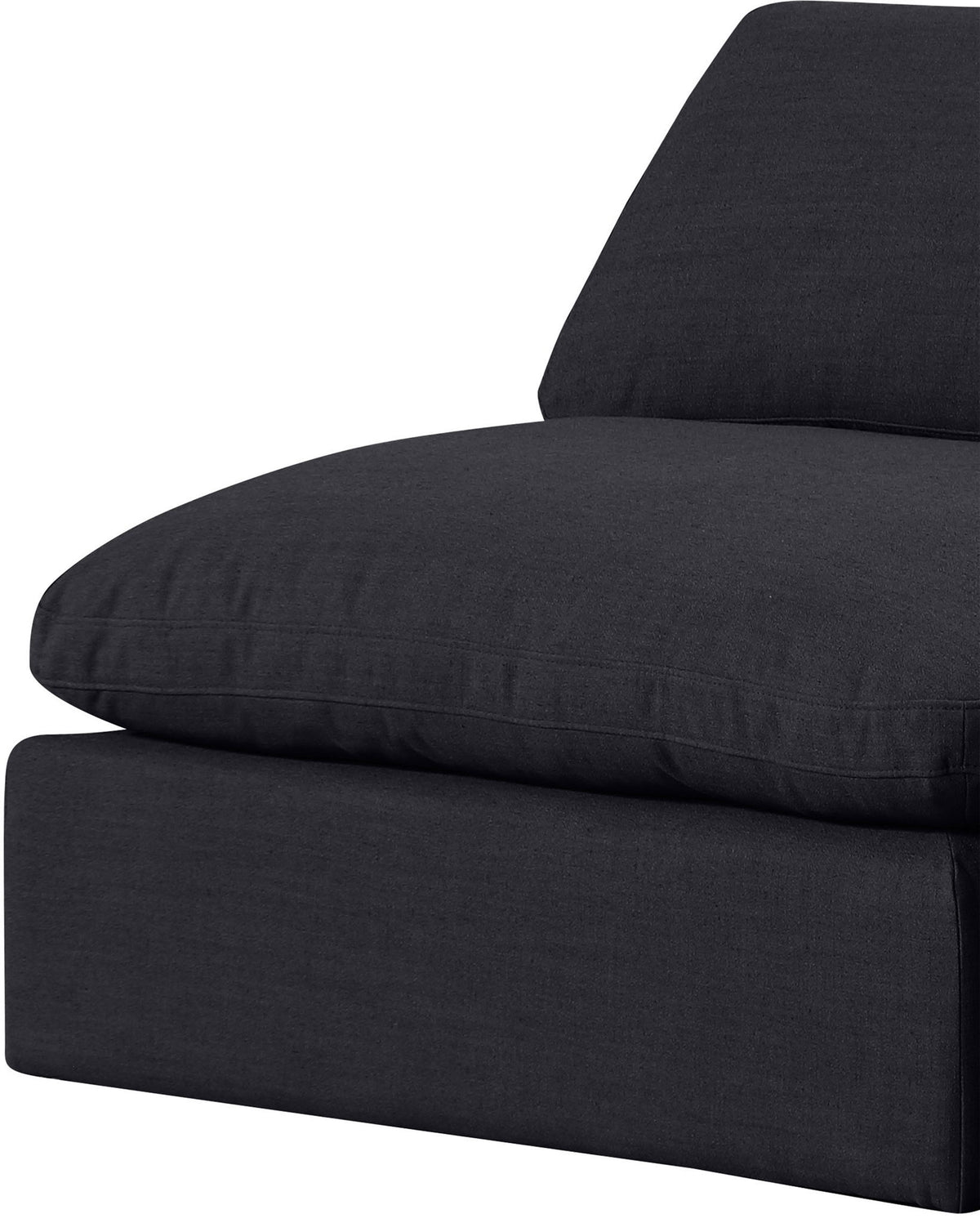 Comfy - 7 Piece Linen Modular Armless Sectional