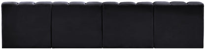 Arc - Velvet 4 Seats Modular Sofa