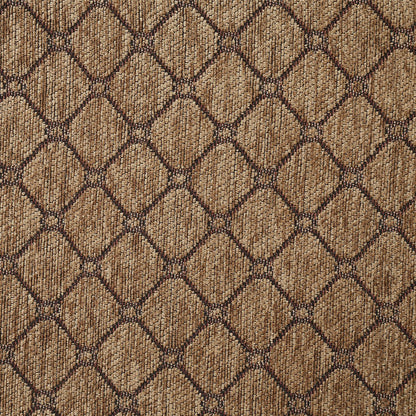 Chateau De Ville - Sofa With 5 Pillows (Same Lv01588) - Fabric & Espresso