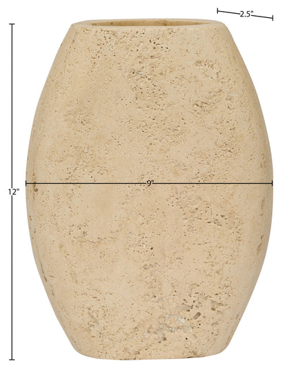 Sadie - Travertine Vase