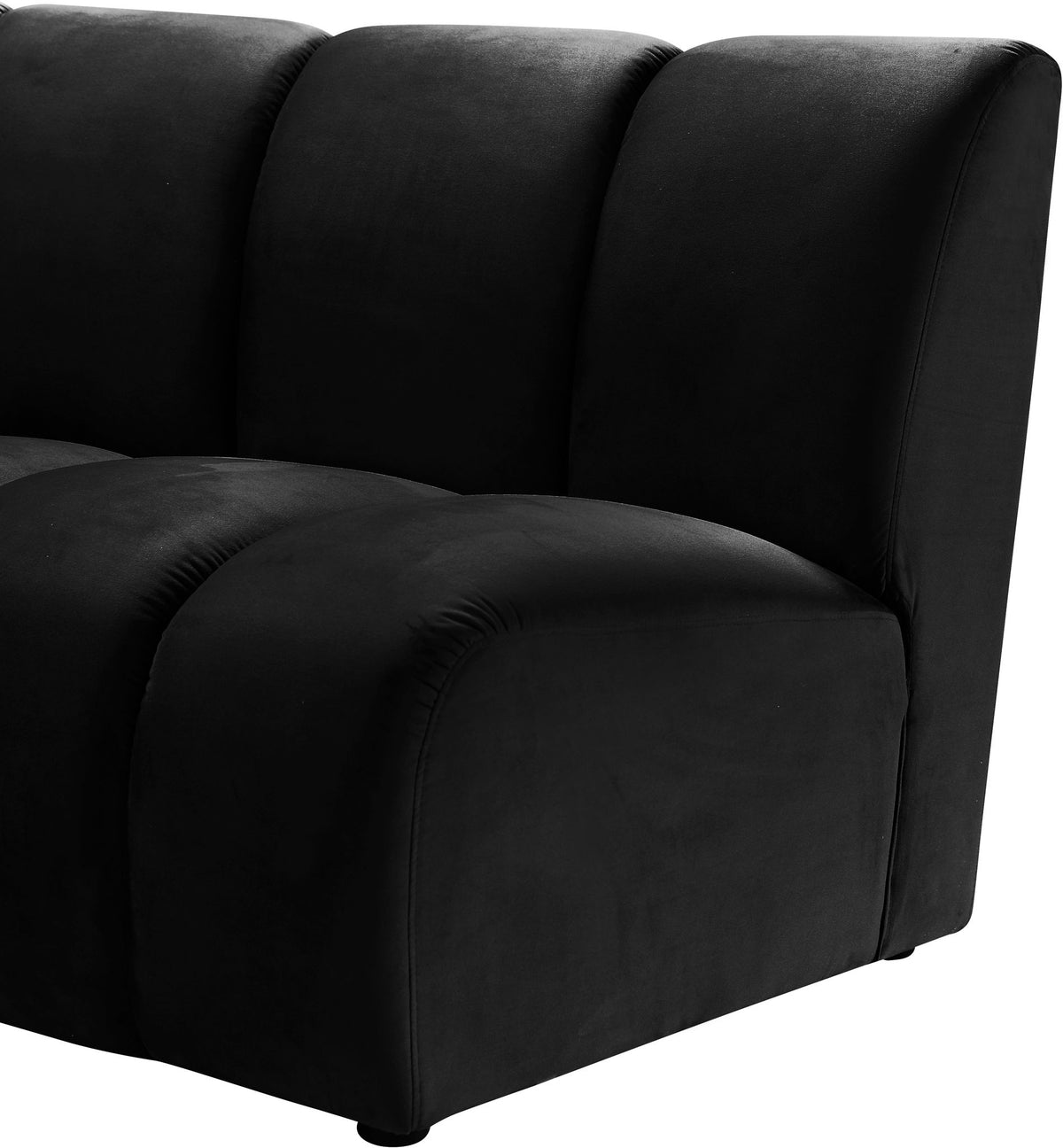 Infinity - 5 Piece Velvet Modular Sectional
