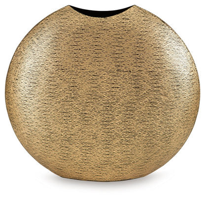 Iansboro - Vase - 15" - Antique Gold Finish