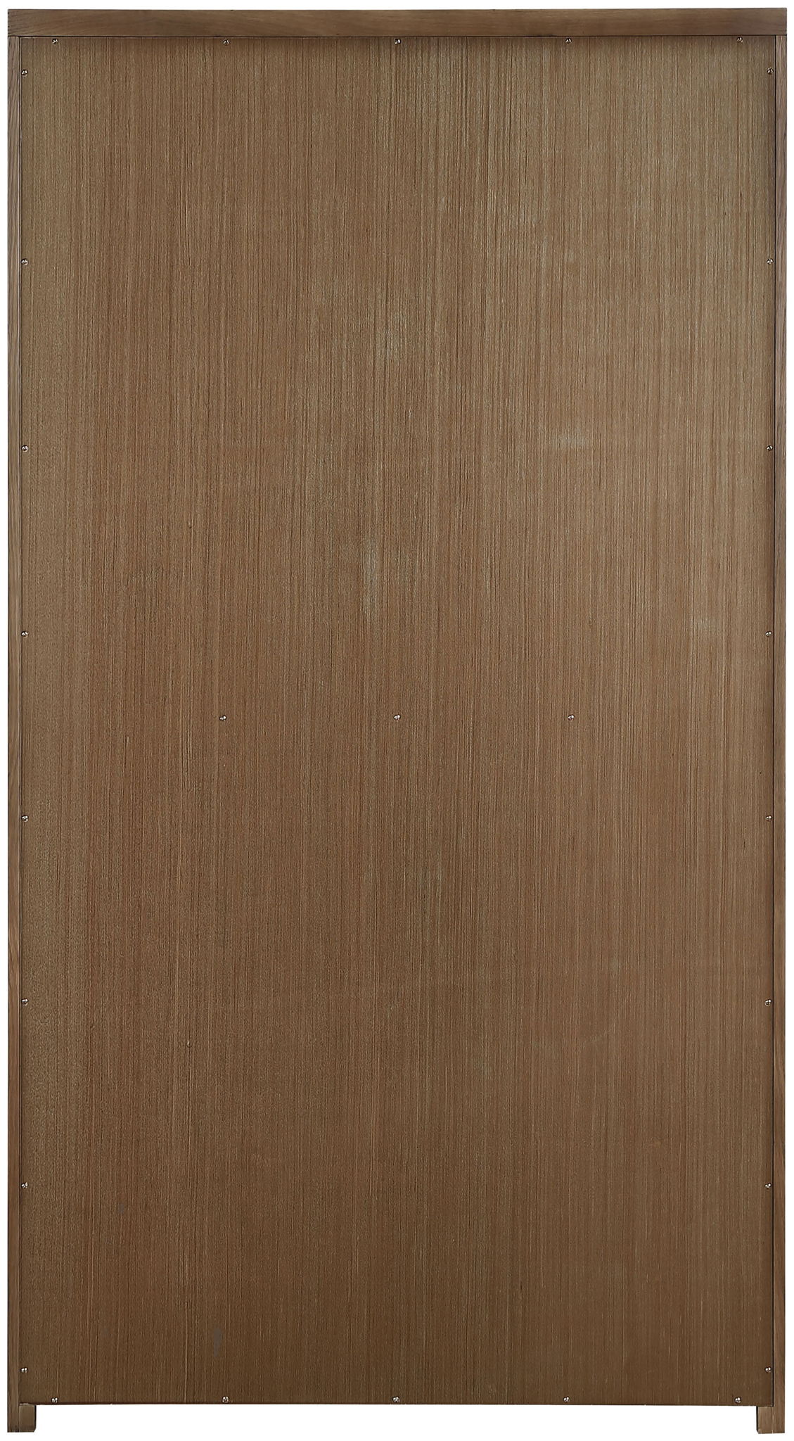 Vana - Solid Wood, Oak Veneer And Stainless Steel Storage Cabinet