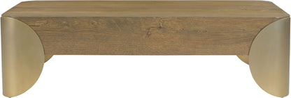 Cazari - Oak Wood And Iron Table