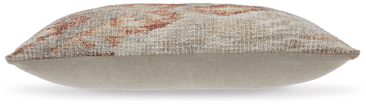 Aprover - Pillow (Set of 4) - Rust / Gray / White