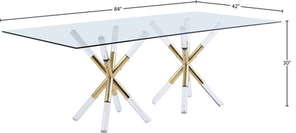 Mercury - Dining Table - Silver