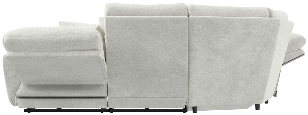 Majesty - Deep Seating Power Reclining Sectional And Ottoman
