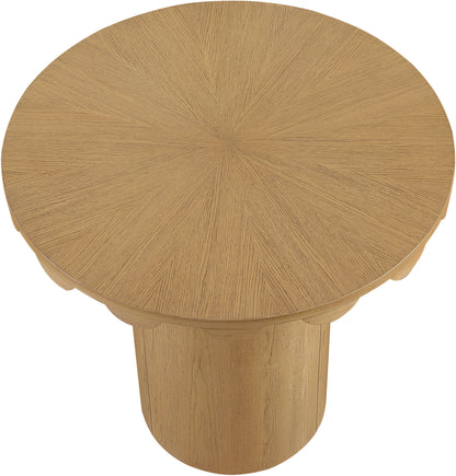 Dahlia - Solid Wood And Natural Cane Table