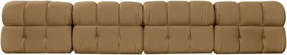 Orin - Velvet 5 Piece Modular Sectional