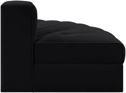 Rummi - Velvet Performance Fabric Upholstered Modular Chair