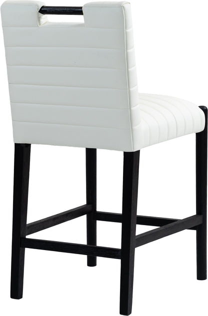 Aimee - Counter Stool - Black Legs