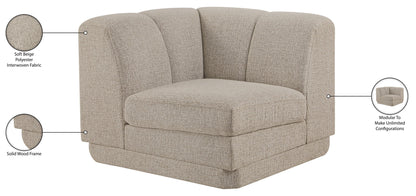 Modari - Fabric Upholstered Corner Chair