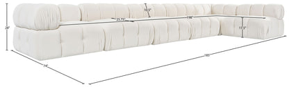 Orin - 6 Piece Modular Sectional (4 Modular Chairs, 2 Corner Chairs)