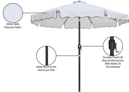 Amalfi - Patio Umbrella - Black Pole