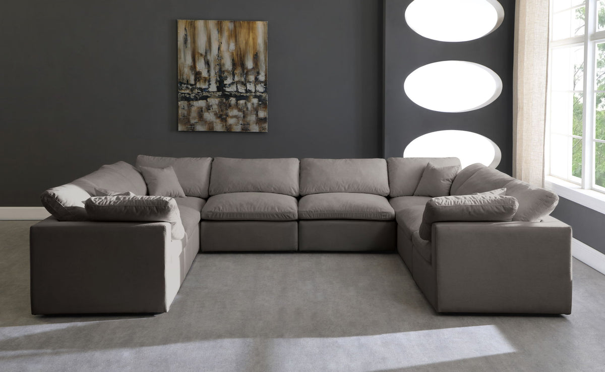 Plush - 8 Piece Modular Sectional