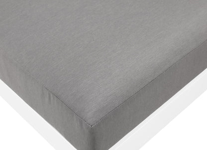 Nizuc - Outdoor Patio 2 Seat Modular Sofa With White Frame