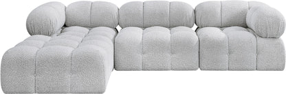 Ames - 4 Piece Fabric Modular Sectional