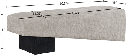 Alora - Bench - Black Base