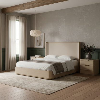 Tiberio - Textured Fabric Bed
