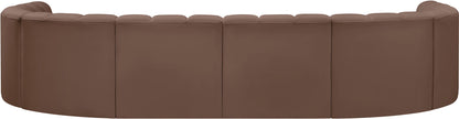 Arc - Faux Leather Modular U-Shaped Sectional