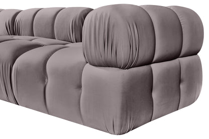 Orin - Velvet Performance Fabric Upholstered 3 Piece Modular Sofa