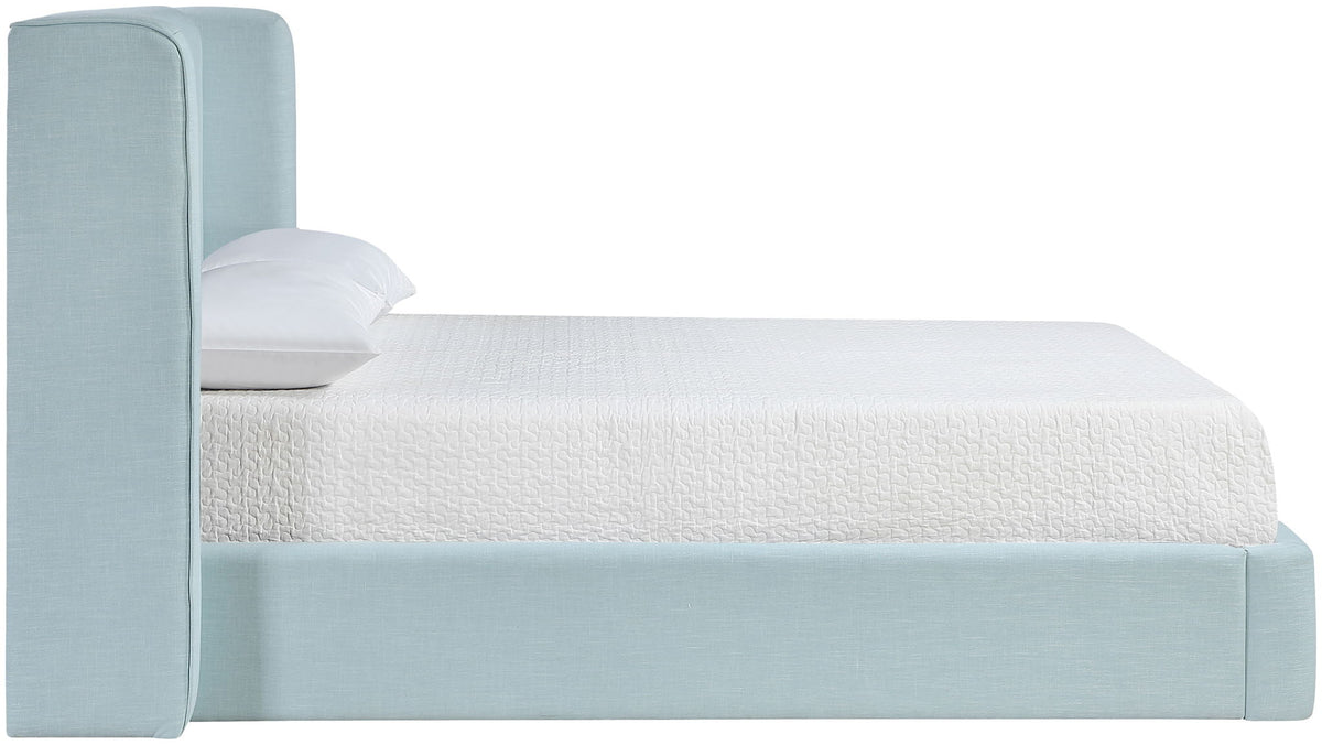 Kendall - Linen Textured Fabric Upholstered Bed