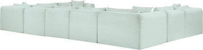 Shaggy - 9 Piece Modular U-Shaped Sectional