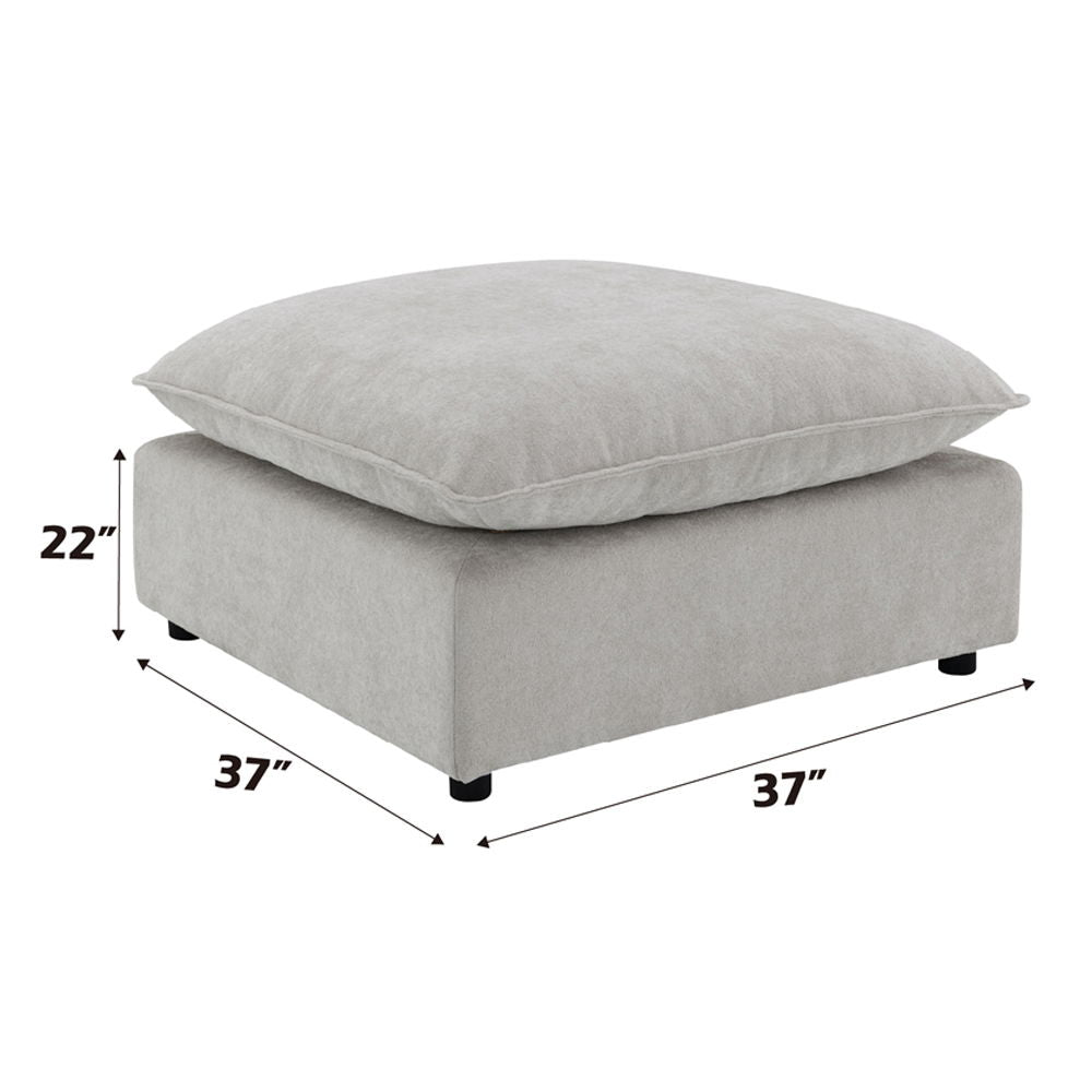 Marisa - Modular Ottoman - Beige Boucle