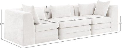 Stellar - 3 Piece 114" Upholstered Modular Sofa