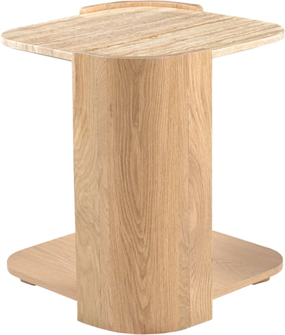 Calabria - Marble And Oak Wood Table