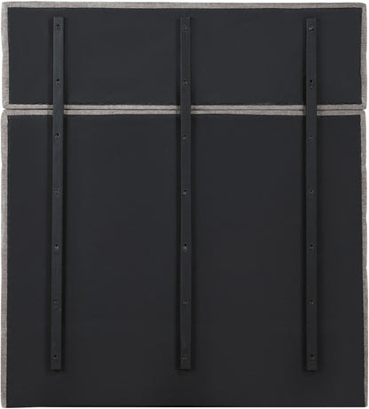 Adam - Chenille Fabric Bed With 70.5" Headboard