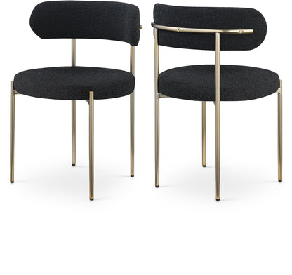 Beacon - Boucle Fabric Dining Chair (Set of 2)