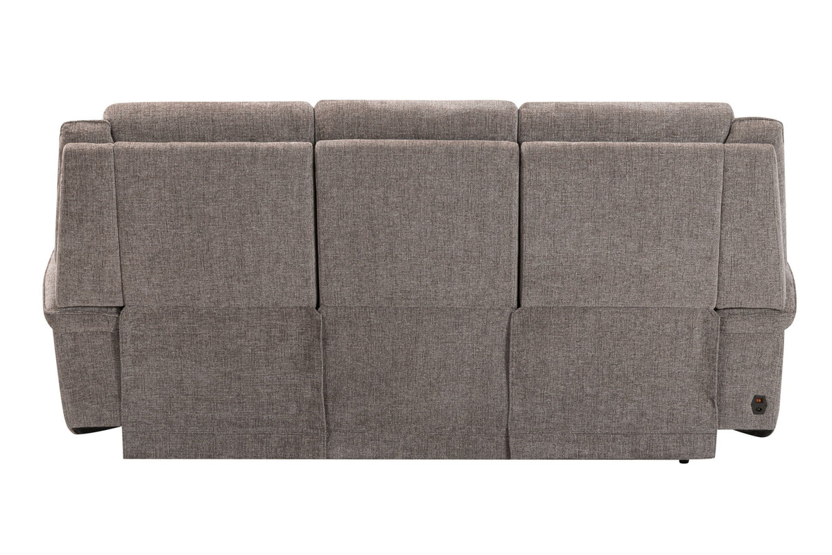 Colton - Power Zero Gravity Sofa With Drop Down Table And Immersive Audio P3 - Branson Tweed