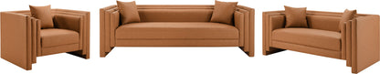 Everett - Vegan Leather Upholstered Sofa