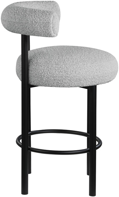 Bordeaux - Stool With Black Legs (Set of 2)