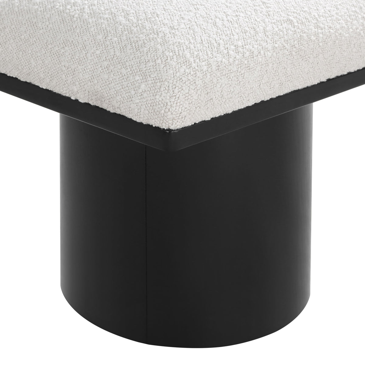 Pavilion - 5 Piece Modular Bench With Black Base