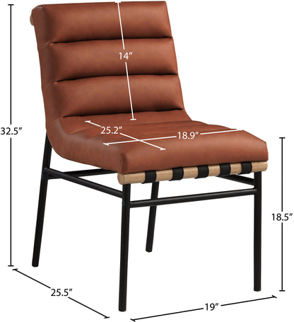 Burke - Dining Chair (Set of 2) - Black Frame
