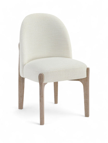 Torino - Upholstered Dining Chair With Brushed Natural Base (Set of 2)