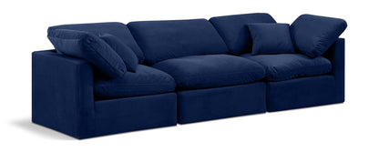 Indulge - Velvet 3 Seat Modular Sofa