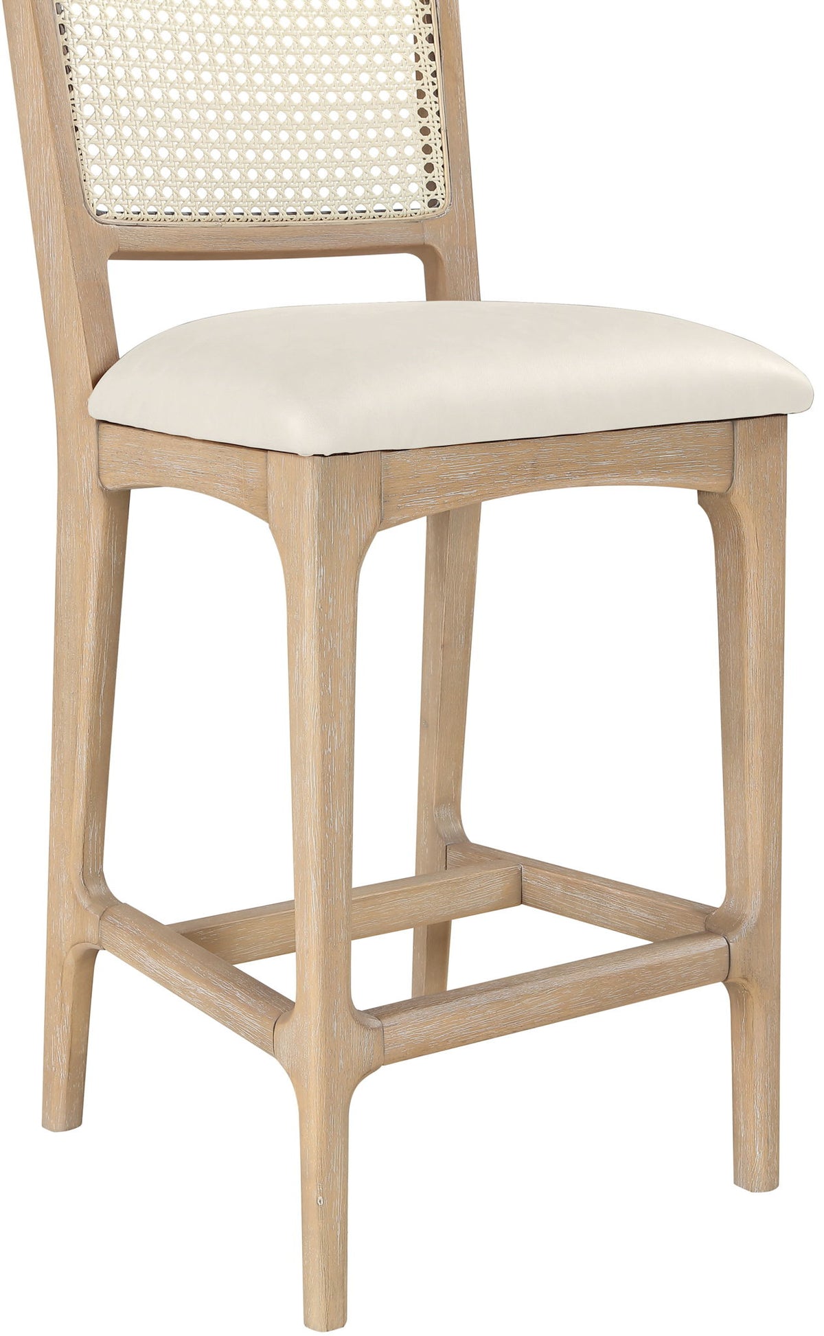 Atrium - Counter Stool With Brushed Natural Base (Set of 2)