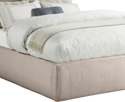 Adam - Linen Fabric Bed With 70.5" Headboard