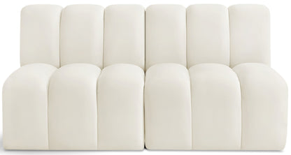 Arc - Velvet 2 Seats Modular Sofa