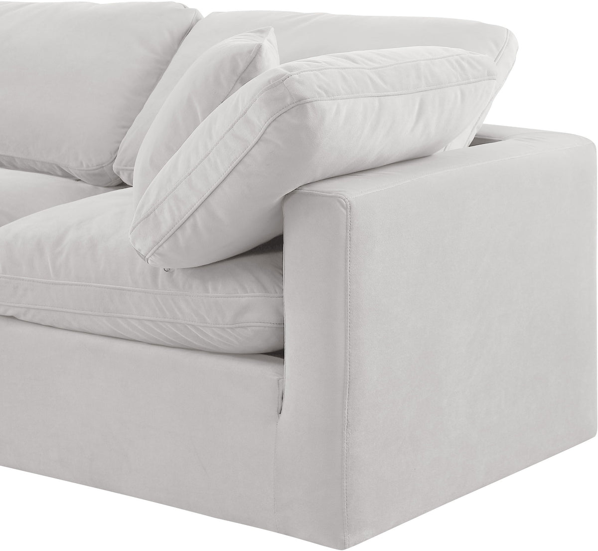Indulge - Velvet 8 Piece Modular Sectional