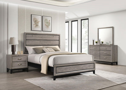 Valen Four-piece Queen Bedroom Set Light Taupe