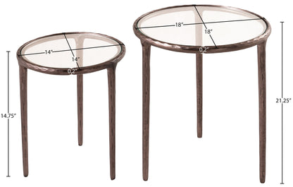 Evren - 2 Piece Nesting End / Side Table