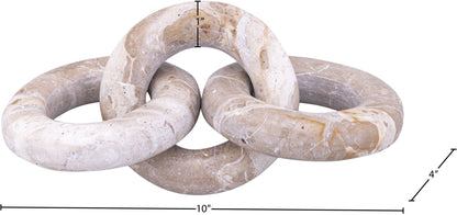 Rings - Marble Decorative Chain Links