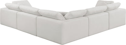 Comfy - 5 Piece Linen Modular Corner Sectional