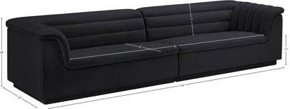 Cascade - Velvet Modular Sofa